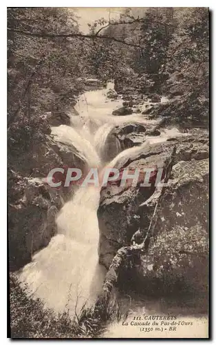 Ansichtskarte AK Cauterets La Cascade du Pas de l'Ours