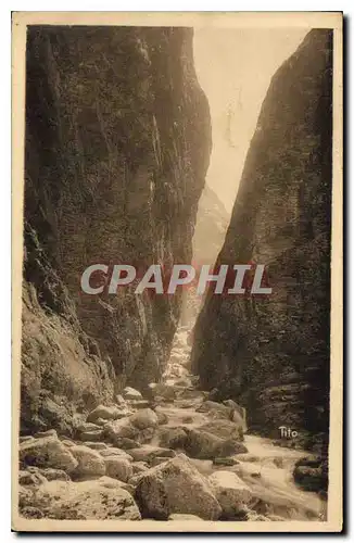 Ansichtskarte AK Environs de Luchon La Rue d'Enfer