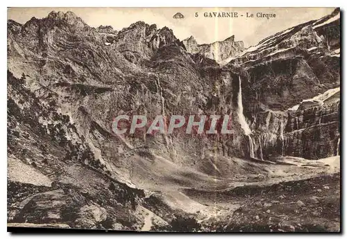 Cartes postales Gavarnie Le Cirque