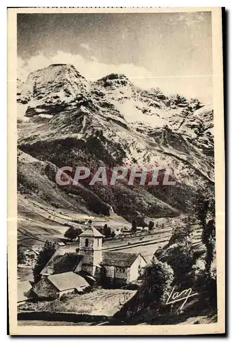 Cartes postales Gavarnie L'Eglise et le Cirque