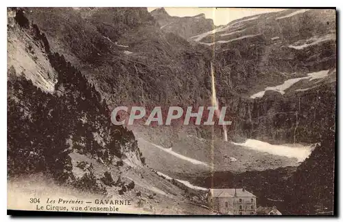 Cartes postales Gavarnie Le Cirque vue d'ensemble