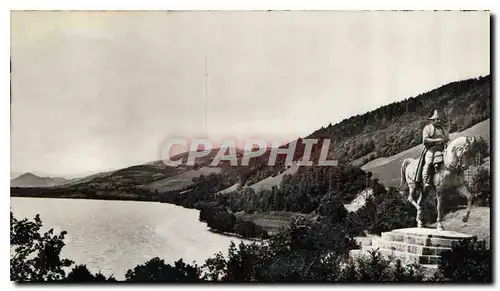 Cartes postales Lac de Laffrey Statue de Napoleon