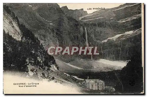 Cartes postales Gavarnie Le Cirque Vue d'ensemble