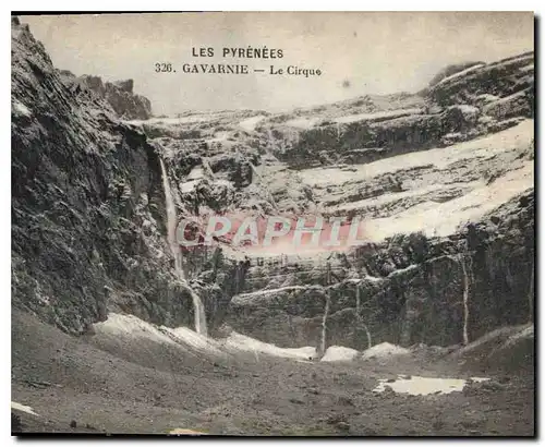 Cartes postales Gavarnie Le Cirque