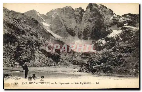 Cartes postales Env de Cauterets Le Vignemale