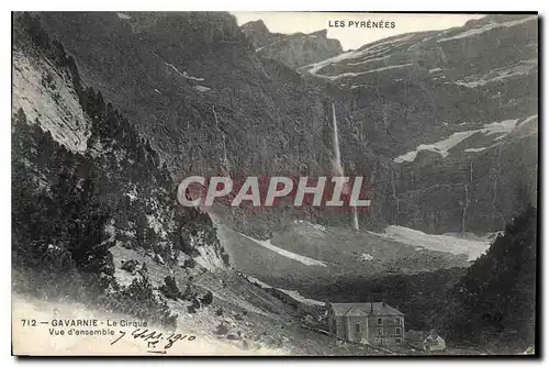 Cartes postales Gavarnie Le Cirque Vue d'ensemble