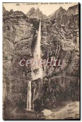 Cartes postales Gavarnie Grande Cascade