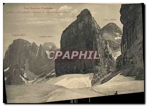 Cartes postales Gavarnie Borche de Roland et le Casque