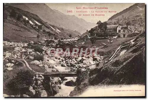 Ansichtskarte AK Bareges La Vallee du Bastan en Amont de Barroges