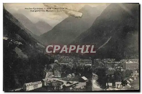 Cartes postales Hautes Pyrenees Cauterets Vue generale