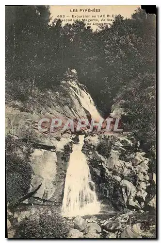 Ansichtskarte AK Les Pyrenees Excursion au Lac Bleu