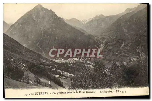 Ansichtskarte AK Cauterets Vue generale prise de la Reine Hortense Le Peguere