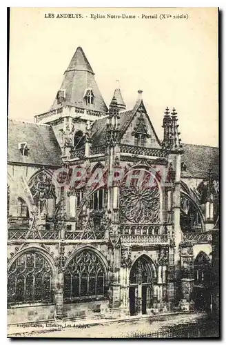 Cartes postales Les Andelys Eglise Notre Dame