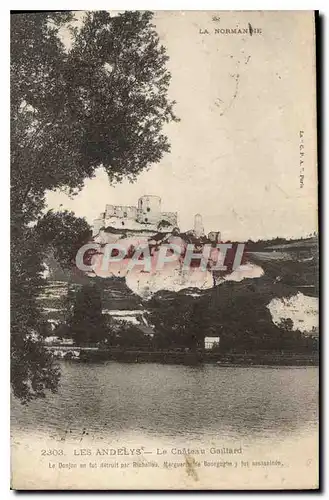 Cartes postales Les Andelys Le Chateau Gaillard