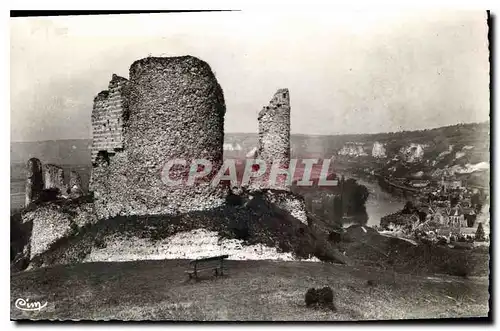 Ansichtskarte AK Les Andelys Eure Partie des Ruines du Chateau Gaillard