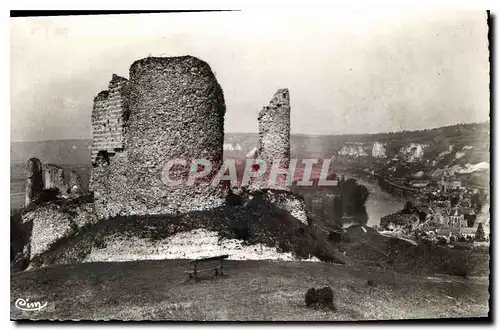 Cartes postales Les Andelys Eure Partie des Ruines du Chateau Gaillard
