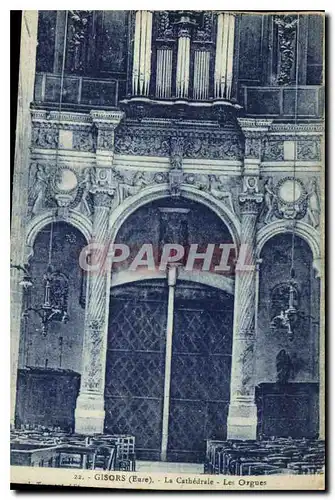 Cartes postales Gisors Eure La Cathedrale Les Orgues