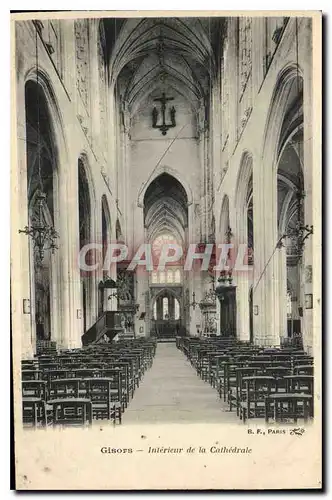 Cartes postales Gisors Interieur de la Cathedrale
