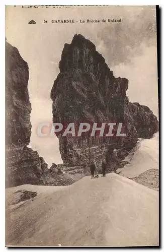 Cartes postales Gavarnie La Breche de Roland