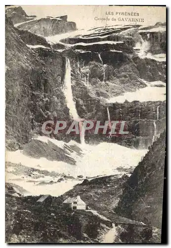 Ansichtskarte AK Les Pyrenees Cascade de Gavarnie