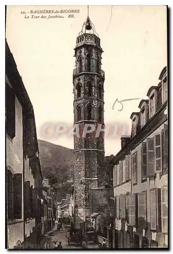 Cartes postales Bagneres de Bigorre La Tour des Jacobins