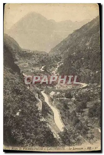 Ansichtskarte AK Route de Pierrefitte a Cauterets Le Limacon