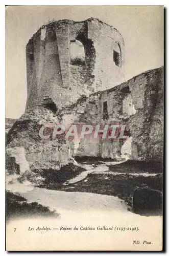 Ansichtskarte AK Les Andelys Ruines du Chateau Gaillard