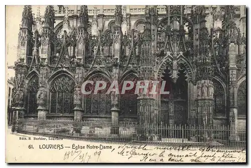 Cartes postales Louviers Eglise Notre Dame