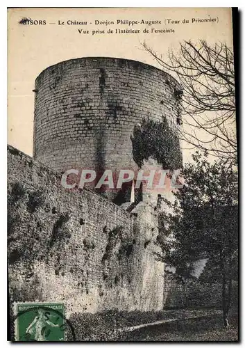 Cartes postales Gisors Le Chateau Donjon Philippe Auguste Tour du Prisonnier