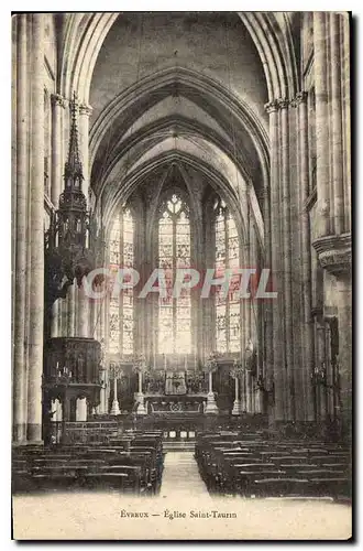 Ansichtskarte AK Evreux Eglise Saint Taurin