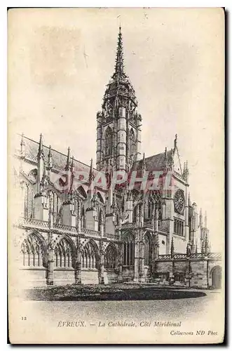 Cartes postales Evreux La Cathedrale Cote Meridional