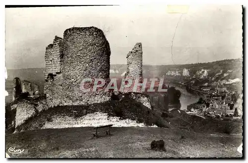 Ansichtskarte AK Les Andelys Eure Partie des Ruines du Chateau Gaillard