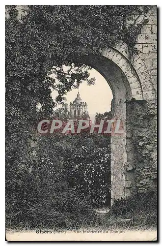 Cartes postales Gisors Eure Vue interieure du Donjon
