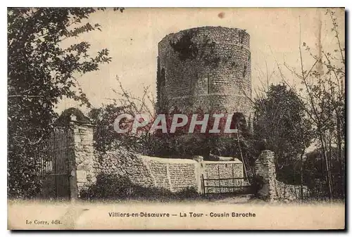 Cartes postales Villiers en Desceuvre La Tour Cousin Baroche