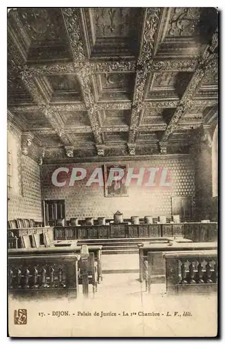 Cartes postales Dijon Palais de Justice La 1ere chambre