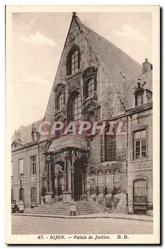 Ansichtskarte AK Dijon Palais de Justice