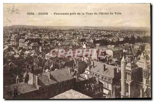 Cartes postales Dijon Panorama pris de la Tour de l'Hotel de Ville