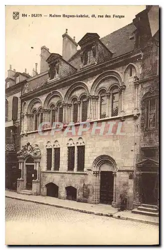 Ansichtskarte AK Dijon Maison Hugues Aubriot