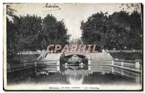 Cartes postales Dijon Place d'Arcy Le Square