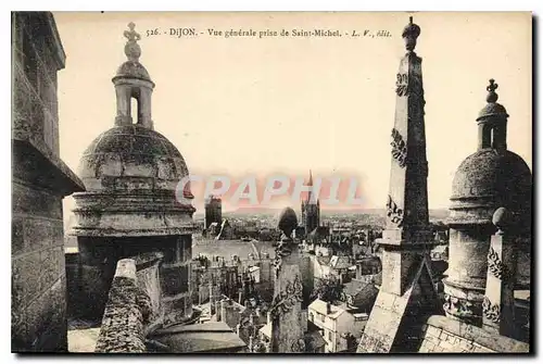 Ansichtskarte AK Dijon Vue generale prise de Saint Michel