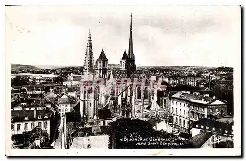 Cartes postales Dijon Vue Generale vers Saint Benigne