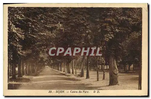 Cartes postales Dijon Cours du Parc