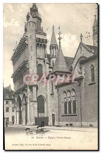 Cartes postales Dijon Eglise Notre Dame