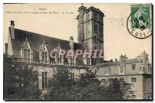 Cartes postales Dijon Palais des Ducs de Bourgogne et Tour des Etats