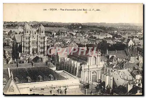 Cartes postales Dijon Vue d'ensemble cote Est