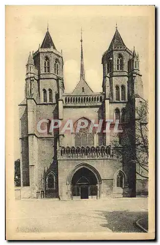 Ansichtskarte AK Dijon La Cathedrale Saint Benigne