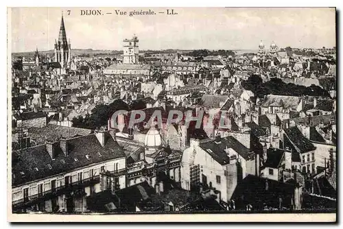 Cartes postales Dijon Vue generale