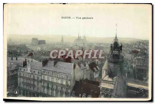 Cartes postales Dijon Vue generale