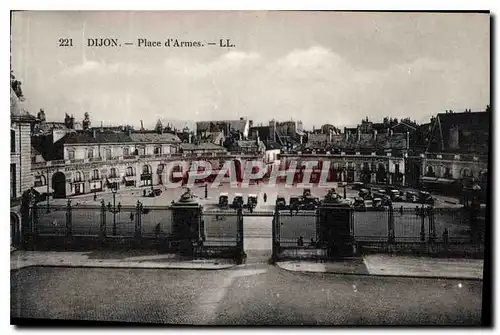 Cartes postales Dijon Place d'Armes