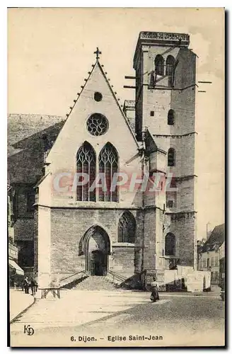 Ansichtskarte AK Dijon Eglise Saint Jean